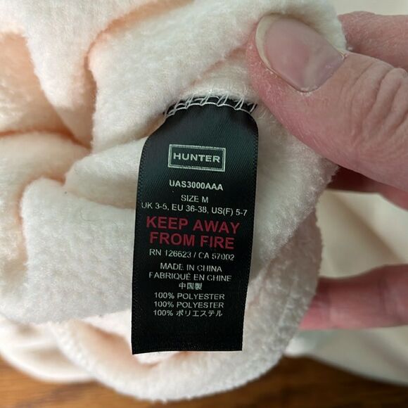 Hunter Boots Original Tall Boot Liners- Sz Medium boots 5-7 Excellent condition - Picture 5 of 6